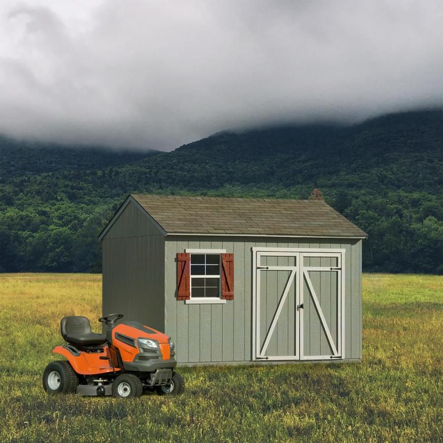 heartland 12-ft x 10-ft gentry saltbox engineered storage