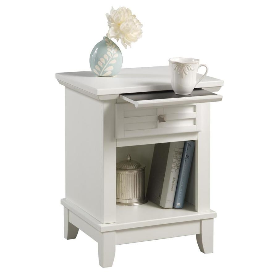 Home Styles Arts And Crafts White Nightstand In The Nightstands Department At Lowes Com