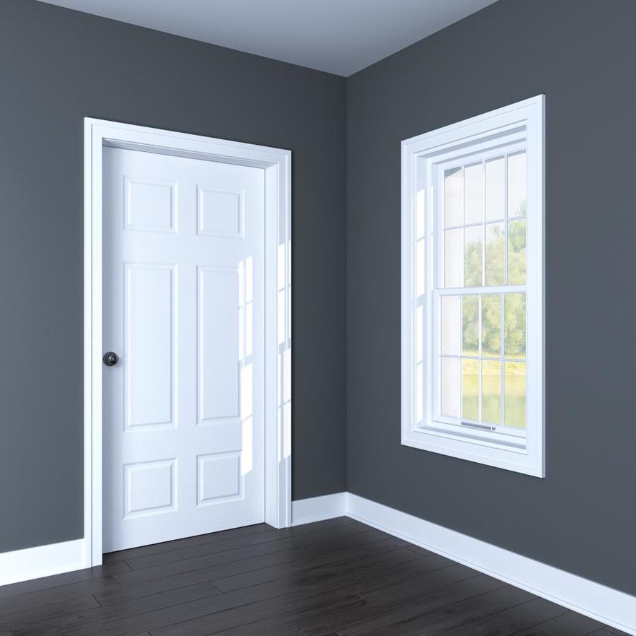 1-in x 3-1/4-in x 8-ft Primed MDF Casing in the Window & Door Moulding