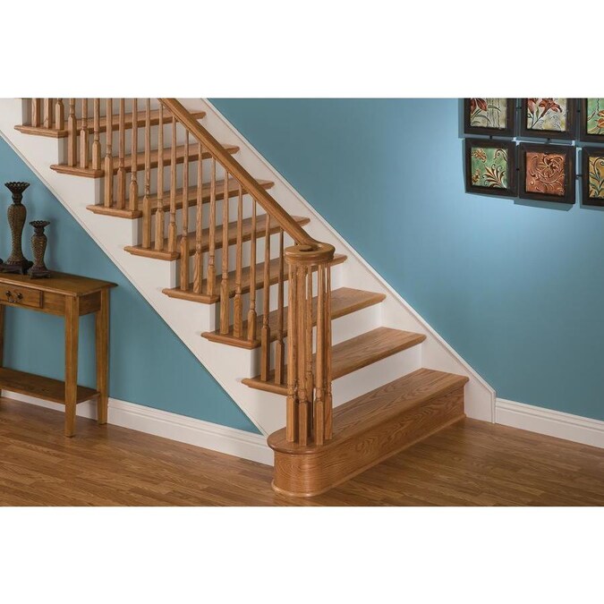 EverTrue 34in Unfinished Wood Colonial Stair Baluster in the Stair