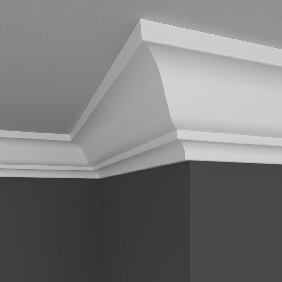 Empire Moulding & Millwork 6-15/16-in X 16-ft Primed Crown Moulding ...