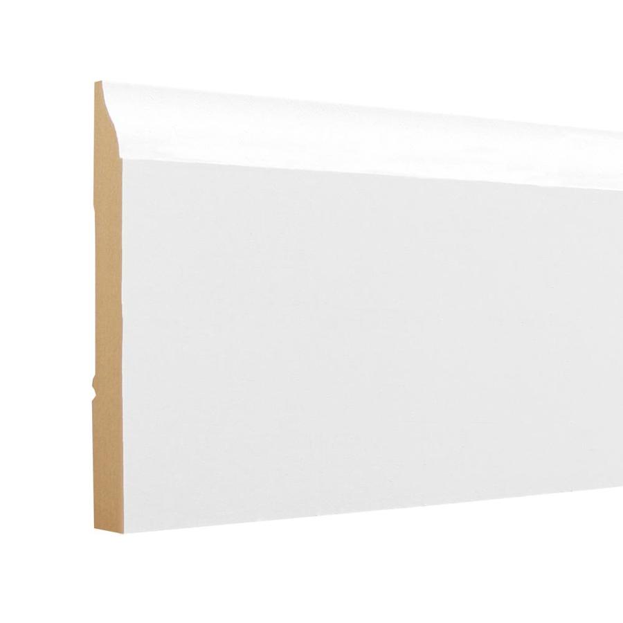 1/2-in X 3-1/4-in X 12-ft Painted MDF Baseboard Moulding (10-Pack) In ...