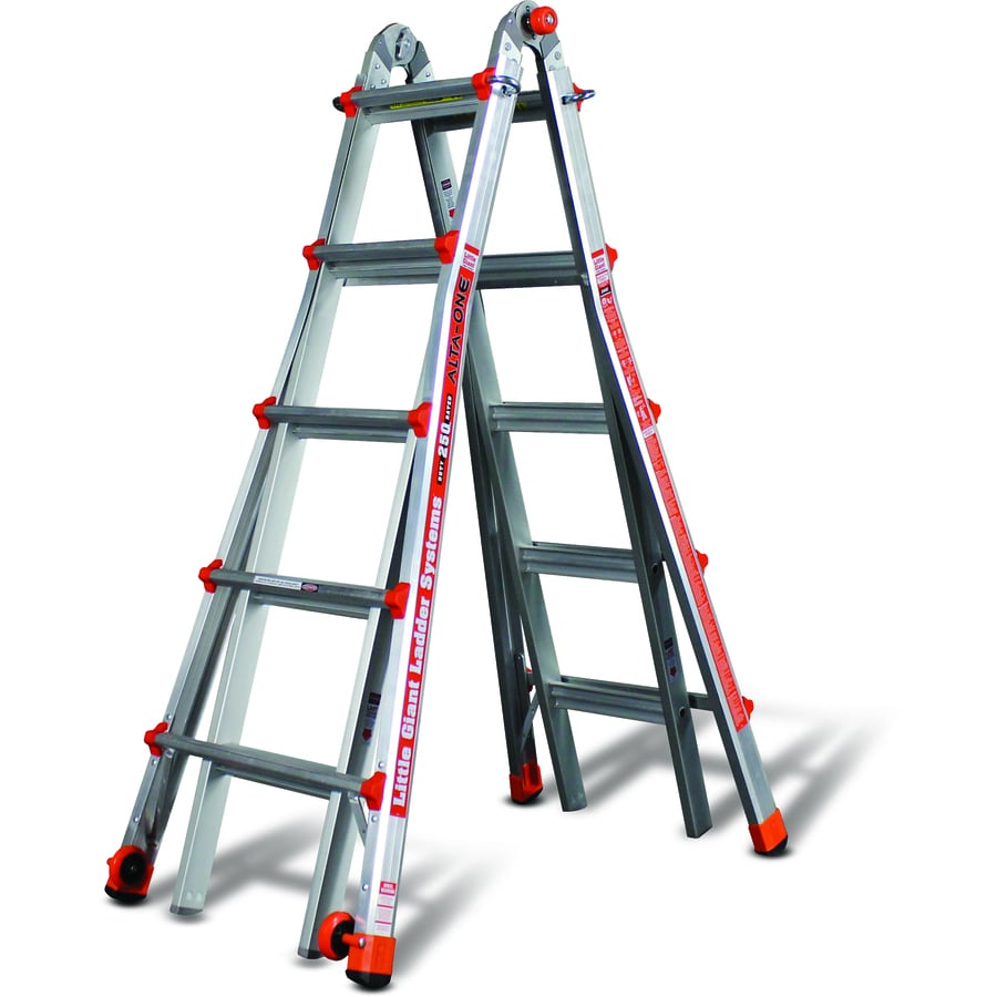 Shop Little Giant Ladders 22ft Aluminum 250lb Telescoping Type I