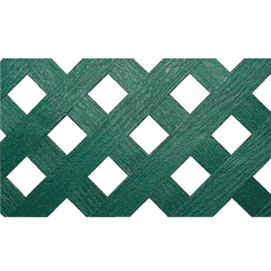 Barrette 4X8 PRIVACY LATTICE FOREST GREEN at