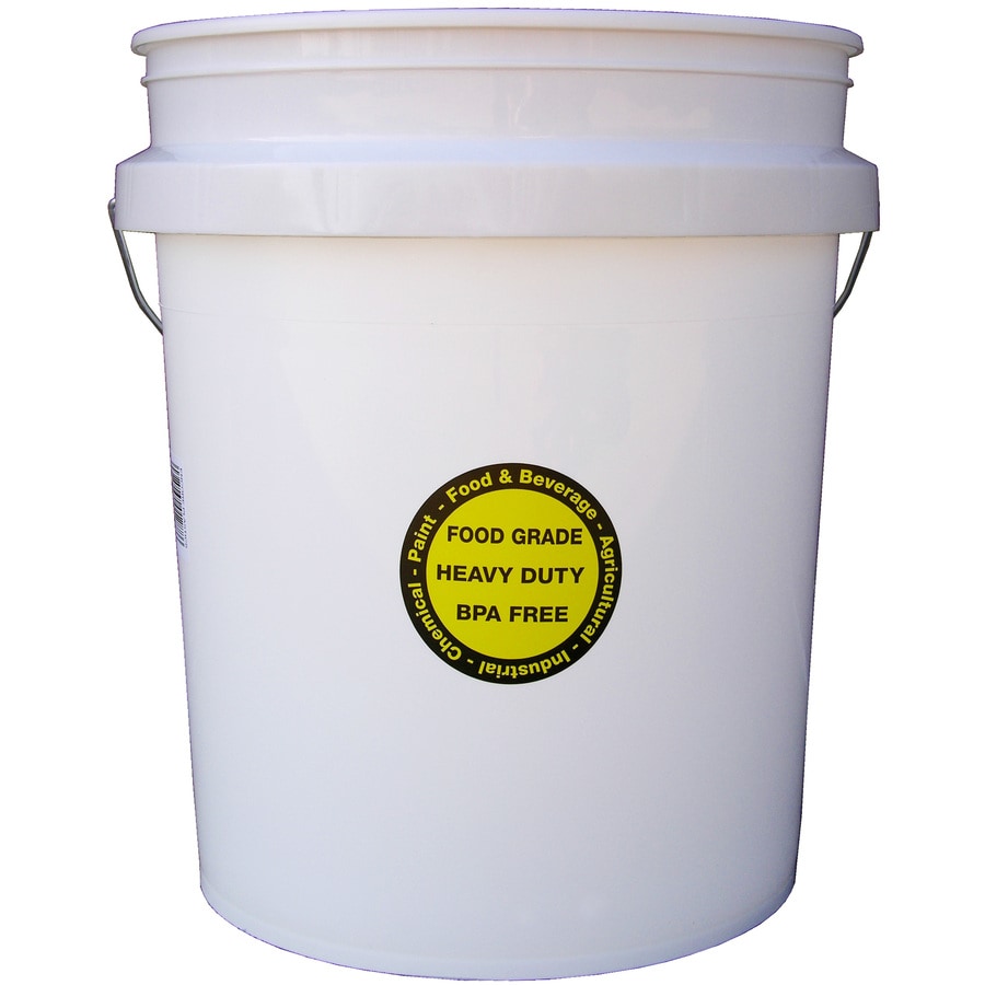 Encore Plastics 5 Gallon Food Grade General Bucket In The Buckets Department At Lowes Com