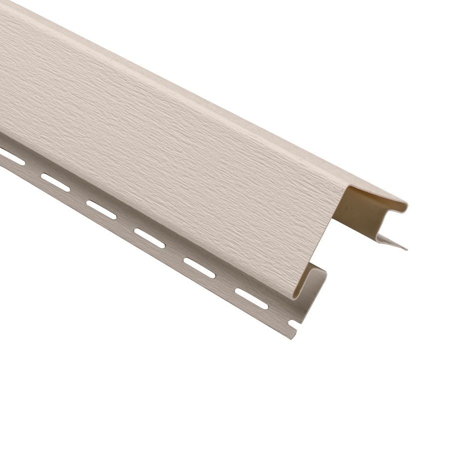 Shop 3in x 120in Beige Outside Corner Post Vinyl Siding Trim at