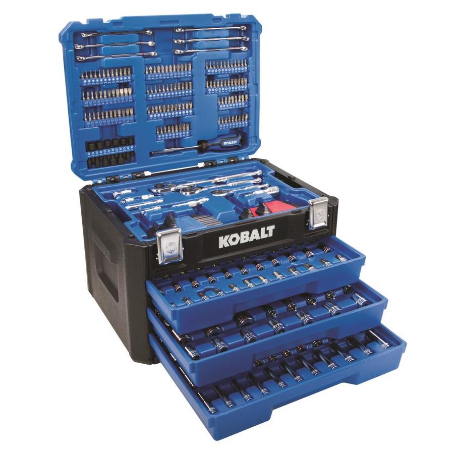 Kobalt 319Piece Standard (SAE) and Metric Combination Polished Chrome