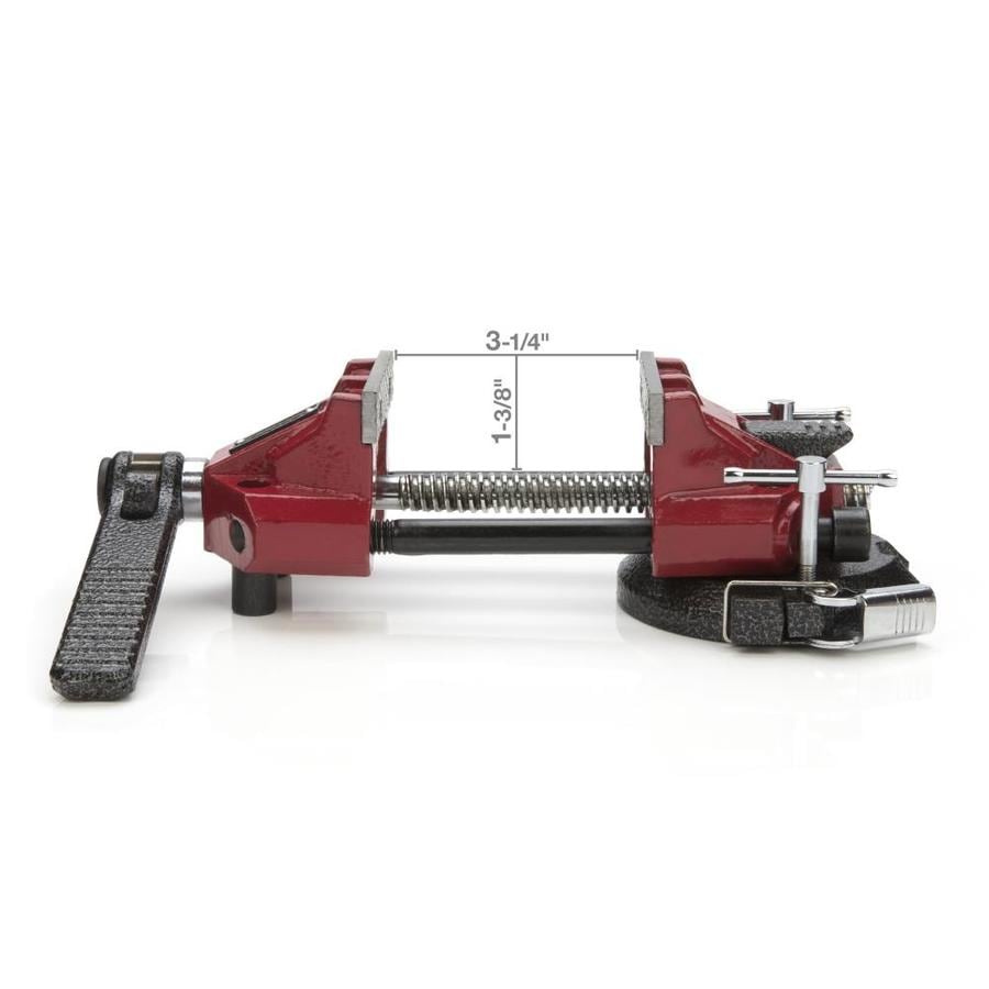 speedjaw 3-in ductile iron bench vise in the vises
