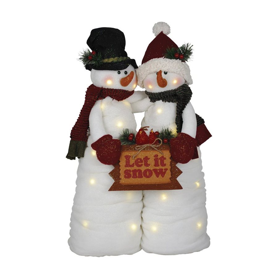 shop santa s workshop snowman couple animatronic pre lit shop santa s workshop snowman couple animatronic pre lit