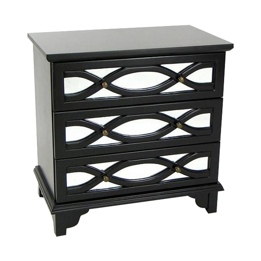 Wayborn Furniture Tanner Black Pine Nightstand In The Nightstands Department At Lowes Com