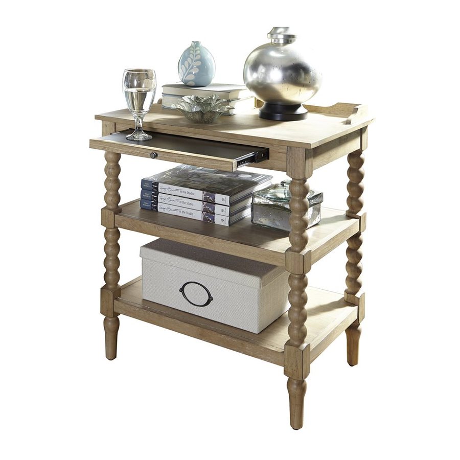 Liberty Furniture Harbor View Sand Poplar Nightstand In The Nightstands Department At Lowes Com