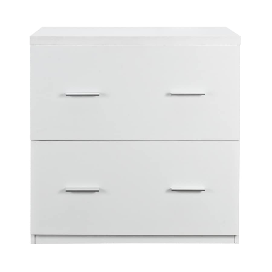 Ameriwood Home Princeton White 2 Drawer File Cabinet In The File Cabinets Department At Lowes Com