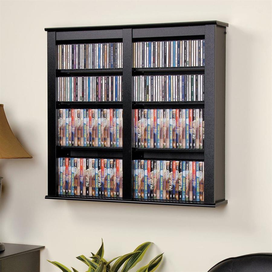 Prepac Black Composite Wall Mount Media Cabinet In The Media Cabinets Department At Lowes Com