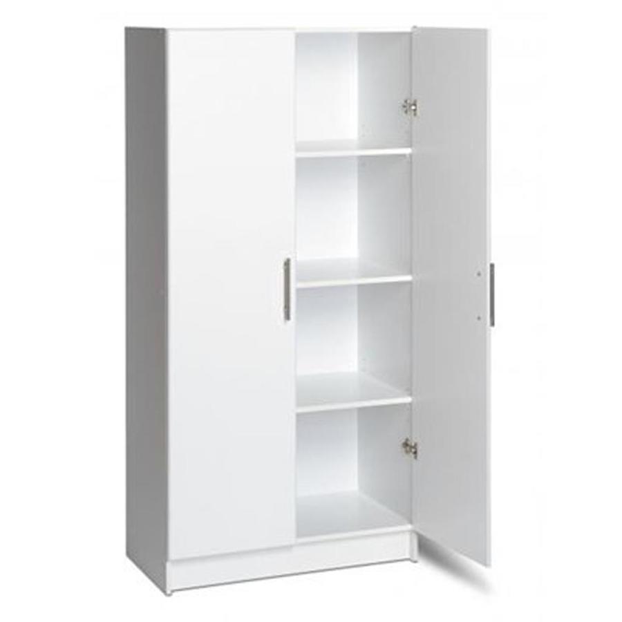 Prepac Elite 32in W Wood Composite Freestanding Utility Storage