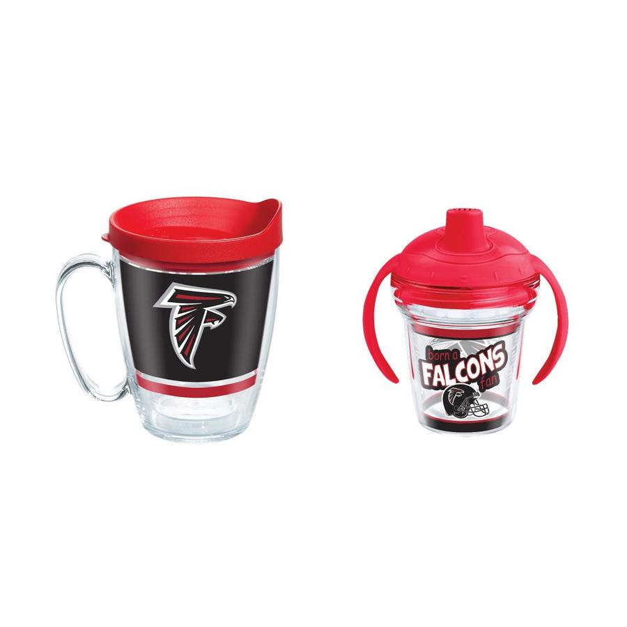 Tervis Atlanta Falcons Nfl 16 Fl Oz Plastic Travel Mug In The Water Bottles Mugs Department At Lowes Com