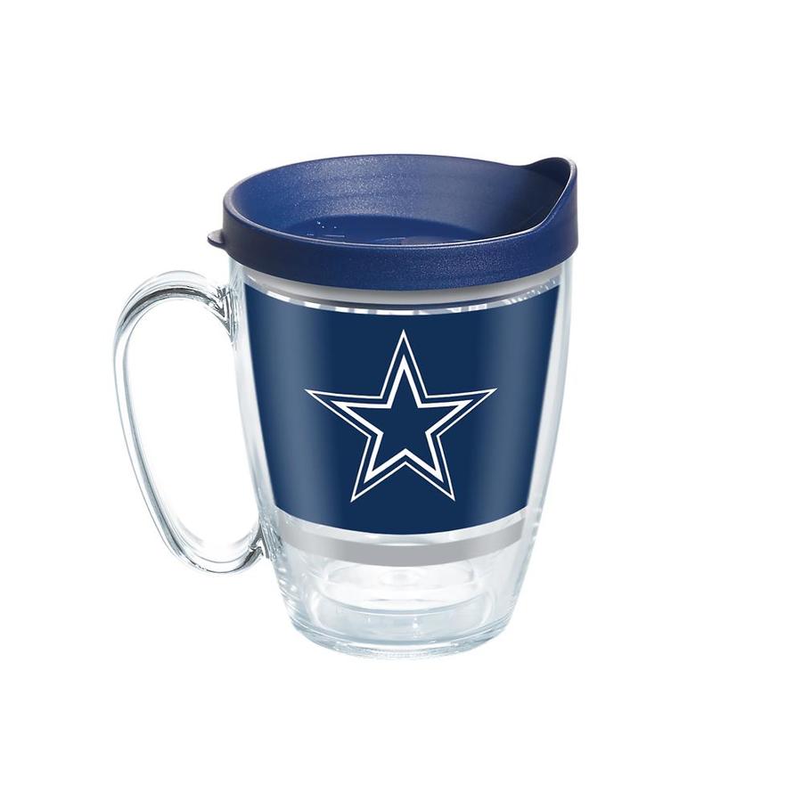 Tervis Dallas Cowboys Nfl 16 Fl Oz Plastic Travel Mug In The Water Bottles Mugs Department At Lowes Com