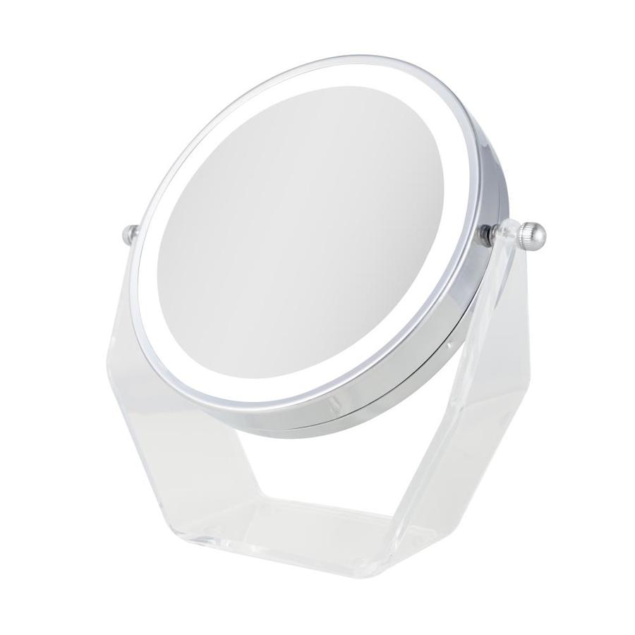 Zadro Next Generation; LED Lighted 2.5in x 8.25in Chrome DoubleSided