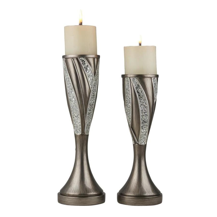 tall candle glass holders