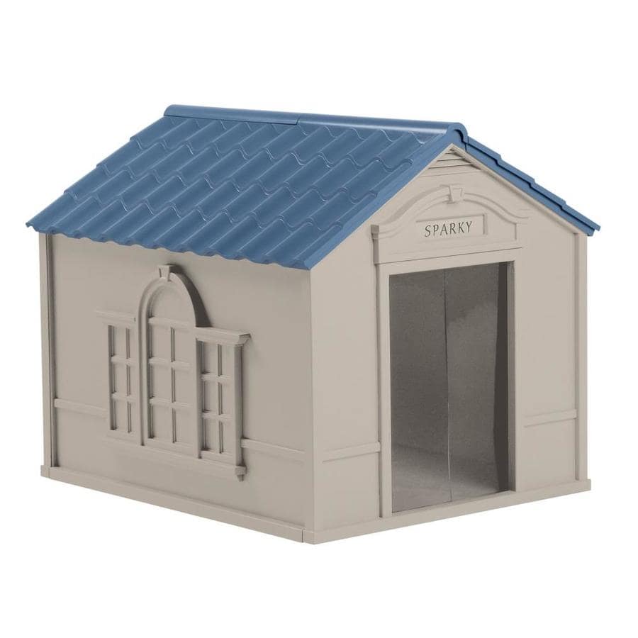 heated dog houses at lowes