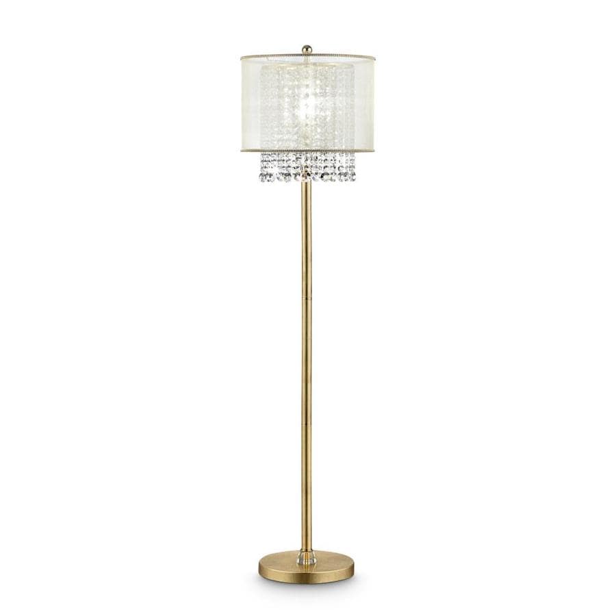 gold floor lamp