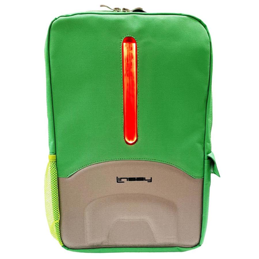 light green backpack