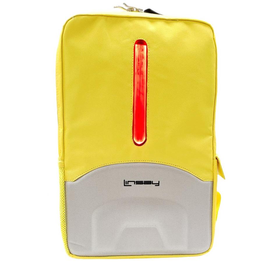 light yellow backpack