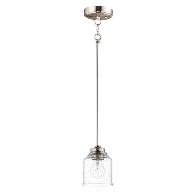 Maxim Lighting Acadia Satin Nickel Transitional Seeded Glass Bell Pendant Light In The Department At Com - Seeded Glass Bell Pendant Shade Maxim Lighting Acadia Satin Nickel Transitional Seeded Glass Bell Pendant Light In The Department At Com - Seeded Glass Bell Pendant Shade