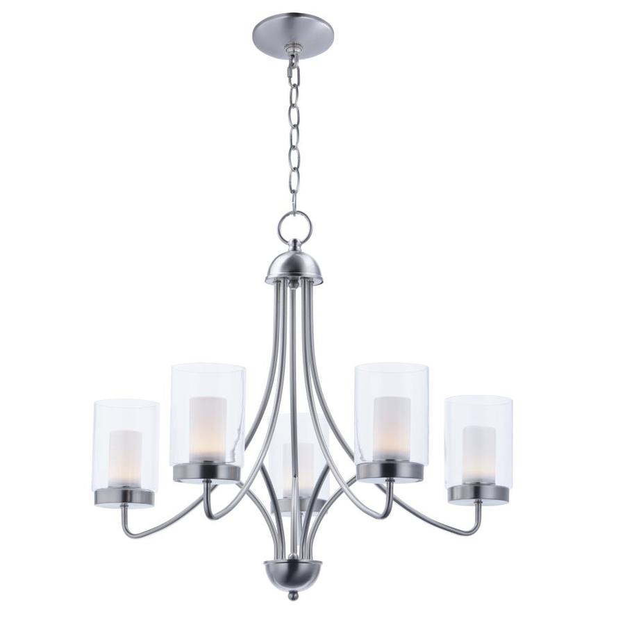 modern 5 light chandelier
