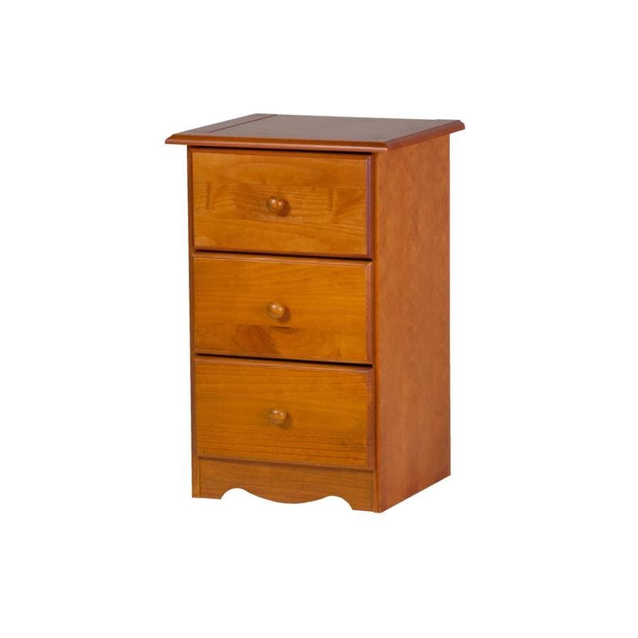 Palace Imports Honey Pine Pine Nightstand In The Nightstands Department At Lowes Com