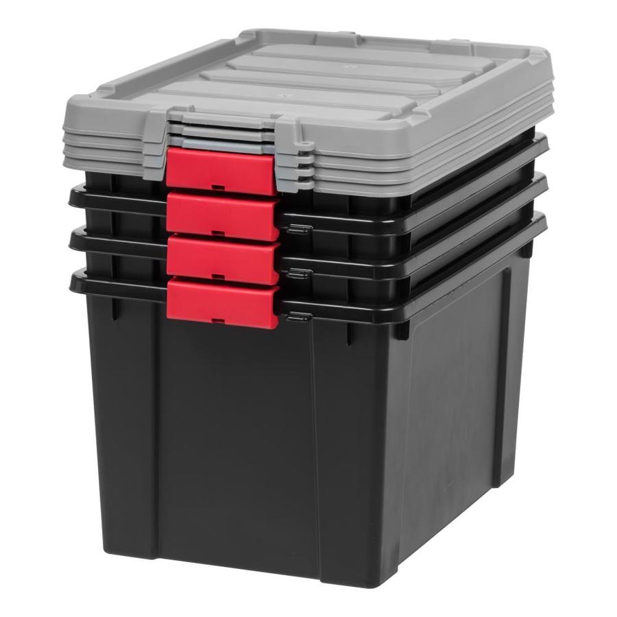 iris-4-pack-store-it-all-19-gallon-76-quart-black-tote-with-latching