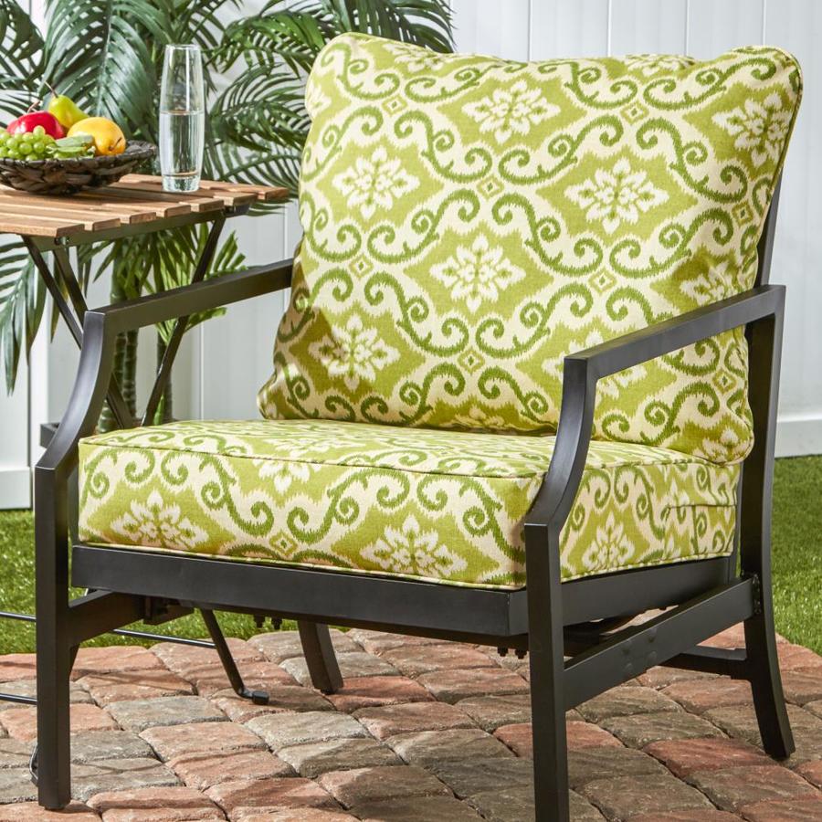 Greendale Home Fashions 2-Piece Shoreham Deep Seat Patio Chair Cushion