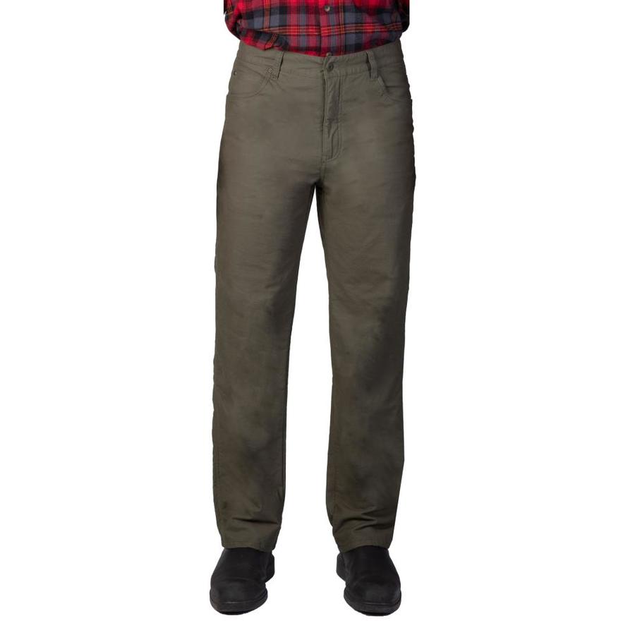 smith's workwear fleece lined stretch canvas cargo work pants