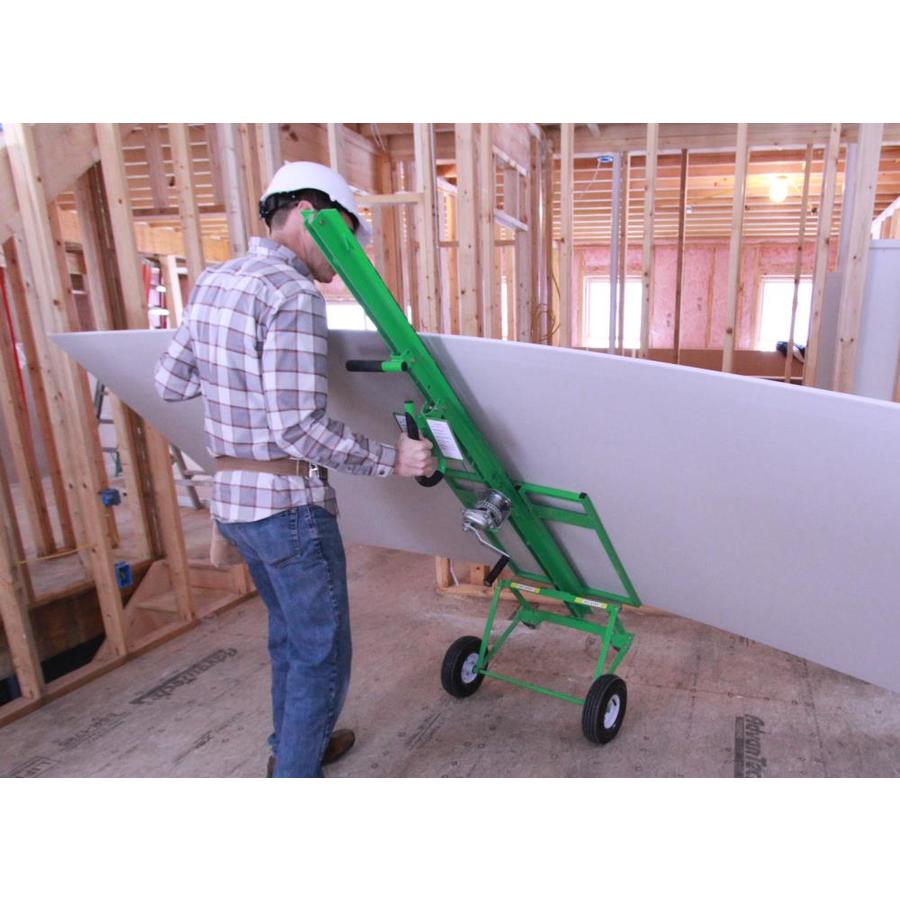 HTM Innovations Model 100 Drywall Lift for Walls Green Powder Coated