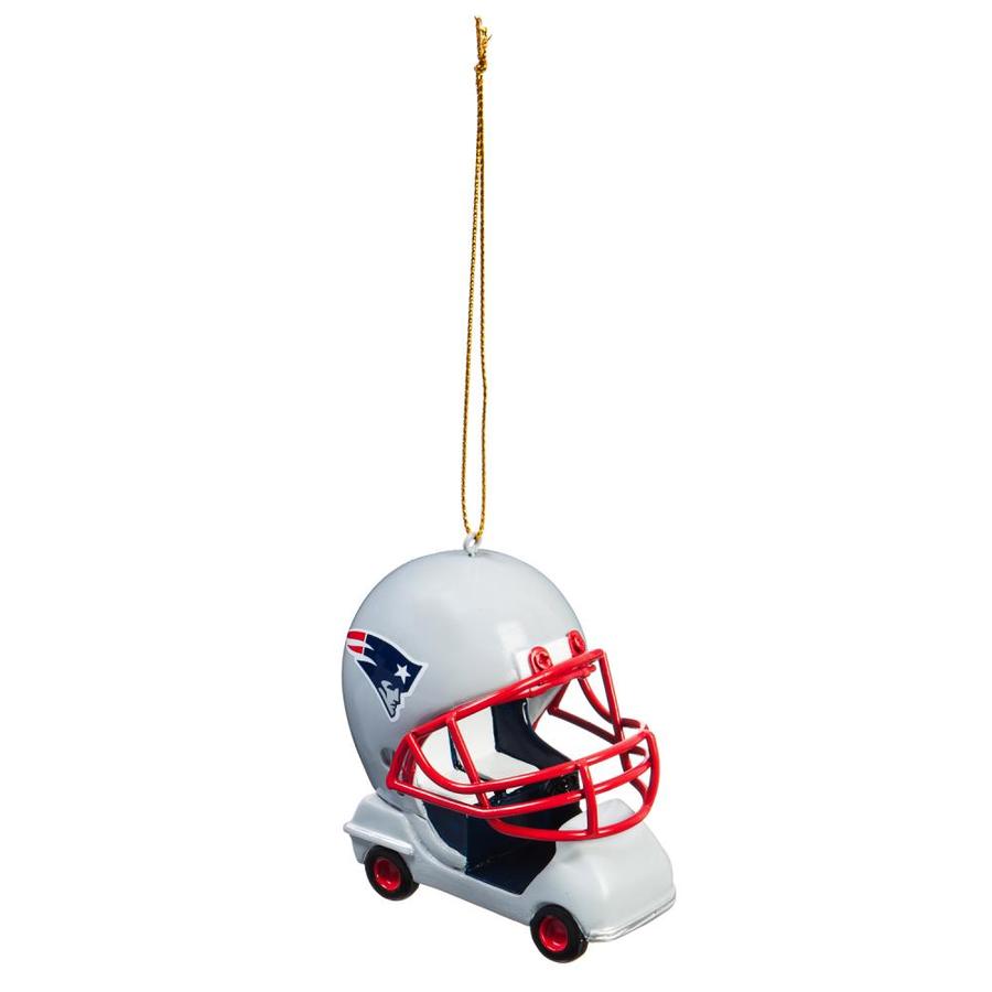 Fan Apparel Patriots Shatterproof Ornament 6 Pack Set