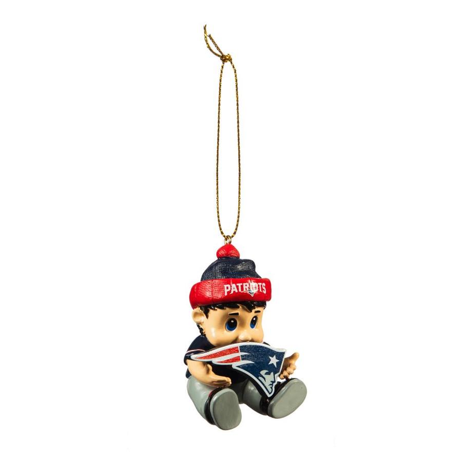 Fan Apparel Patriots Shatterproof Ornament 6 Pack Set