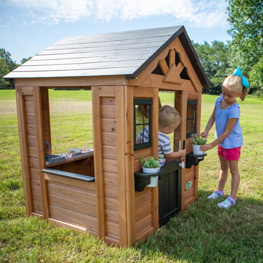 backyard playhouse wood