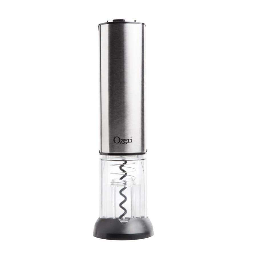 Ozeri Stainless Steel Electric Wine Bottle Opener In The Electric Wine Bottle Openers Department At Lowes Com