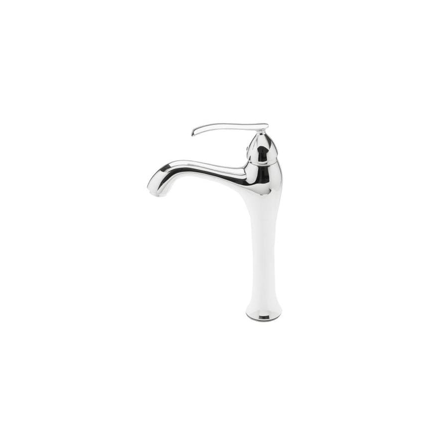 Novatto Traditional Chrome 1 Handle Vessel Bathroom Sink Faucet In The Bathroom Sink Faucets Department At Lowes Com