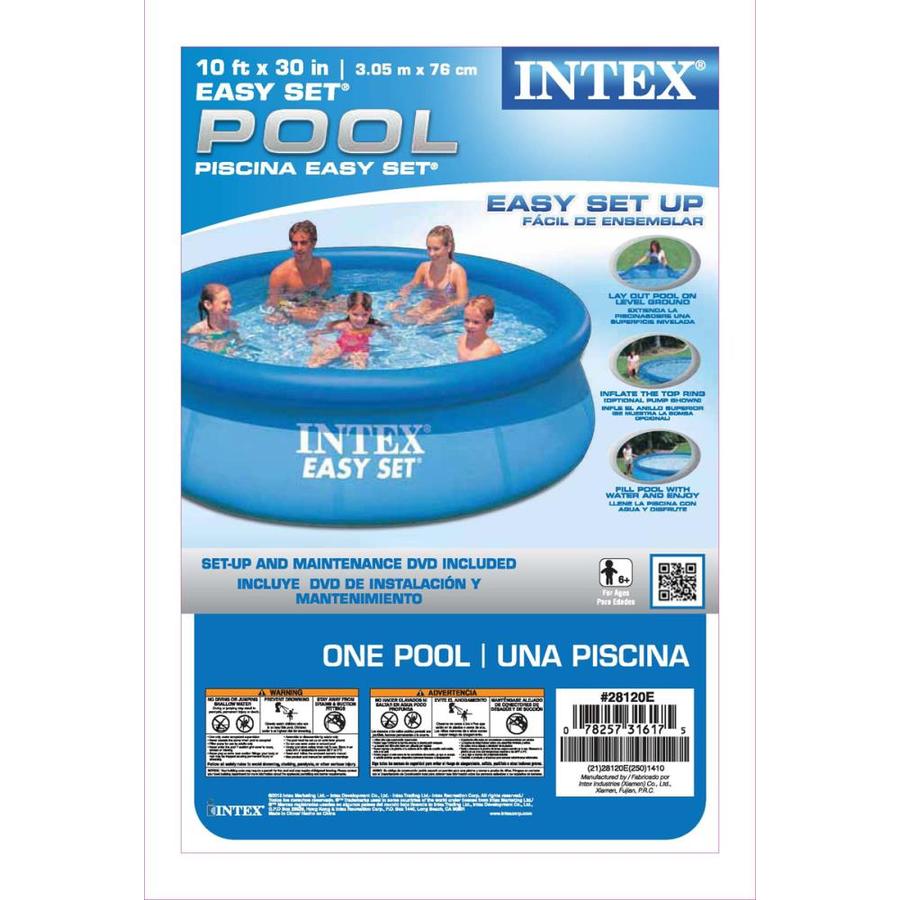 How To Set Up An Intex Intex 15' X 33 Easy Set Swimming Pool