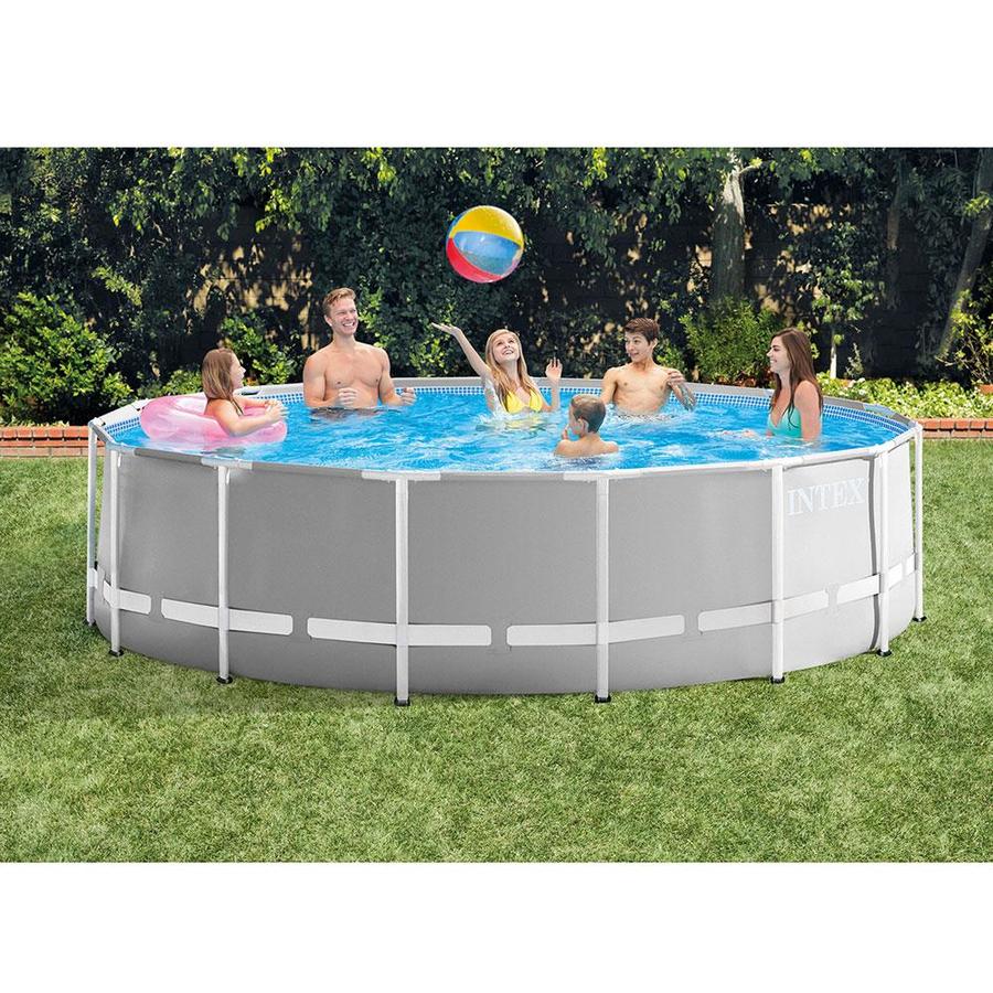 Best Intex 15 Ft Easy Set Above Ground Swimming Pools Ideas in 2022