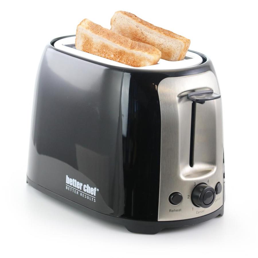 Better Chef 2-Slice Stainless Steel Toaster in the Toasters department