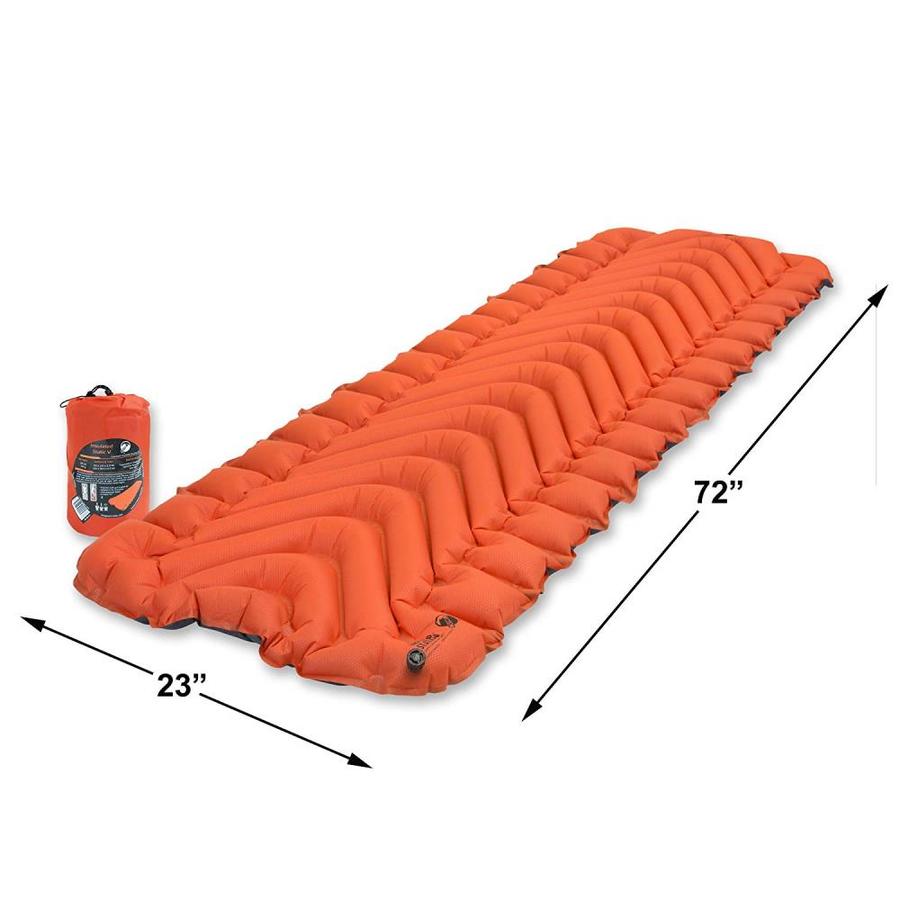 sleeping pad and sleeping bag