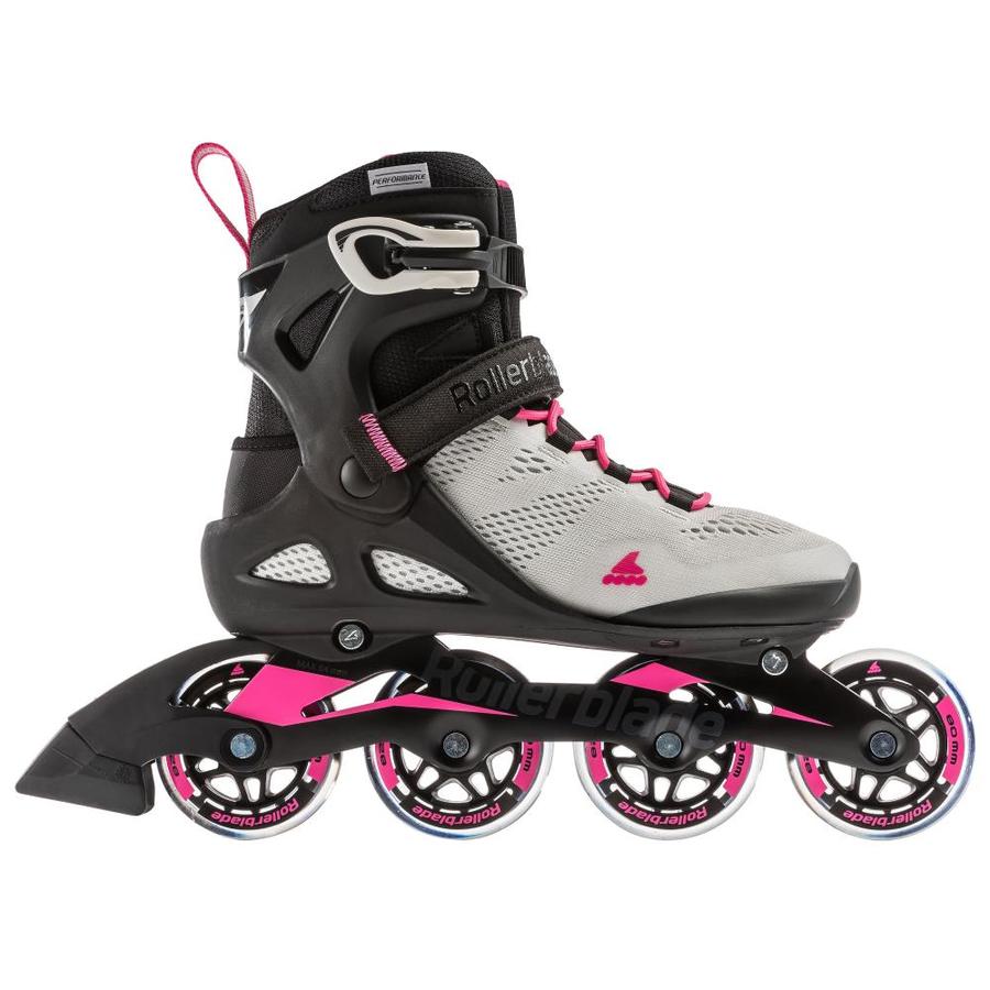 Rollerblade Macroblade 80 Women's Size 8 Rollerblades, Gray in the