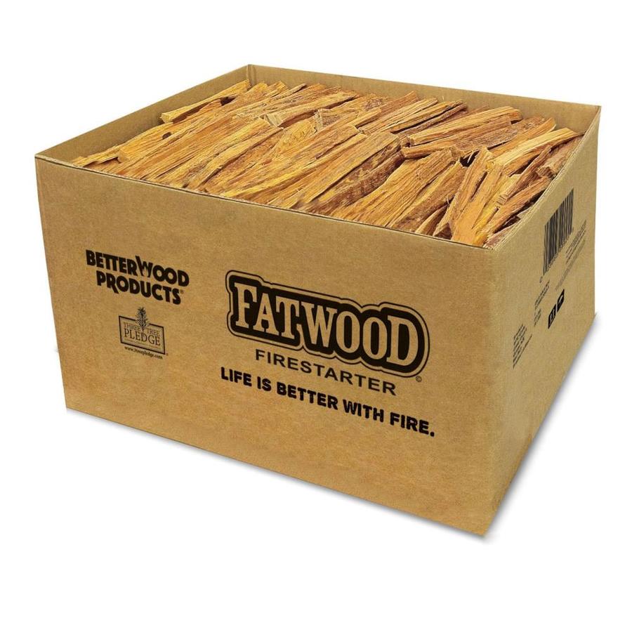 BetterWood Products 25lb Natural Firestarter in the Fire Logs & Firestarters department at