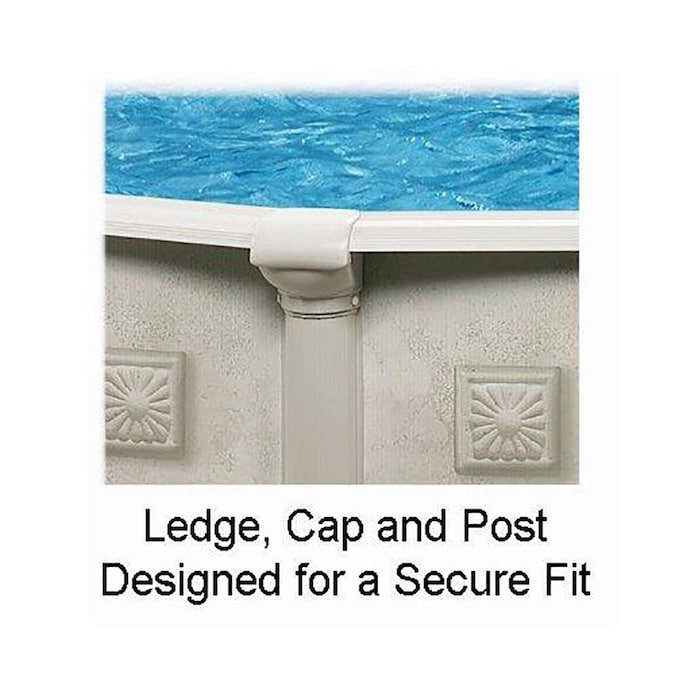 Above Ground Pool Wall Post 2 Uprights for 52/" Deep Cornelius Summit