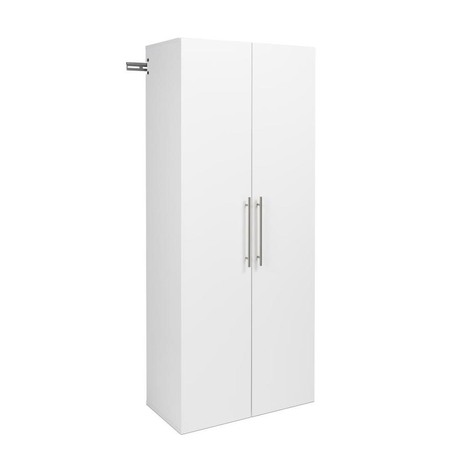 Prepac Hangups 30 In W Wood Composite Wall Mount Utility Storage Cabinet In The Utility Storage Cabinets Department At Lowes Com