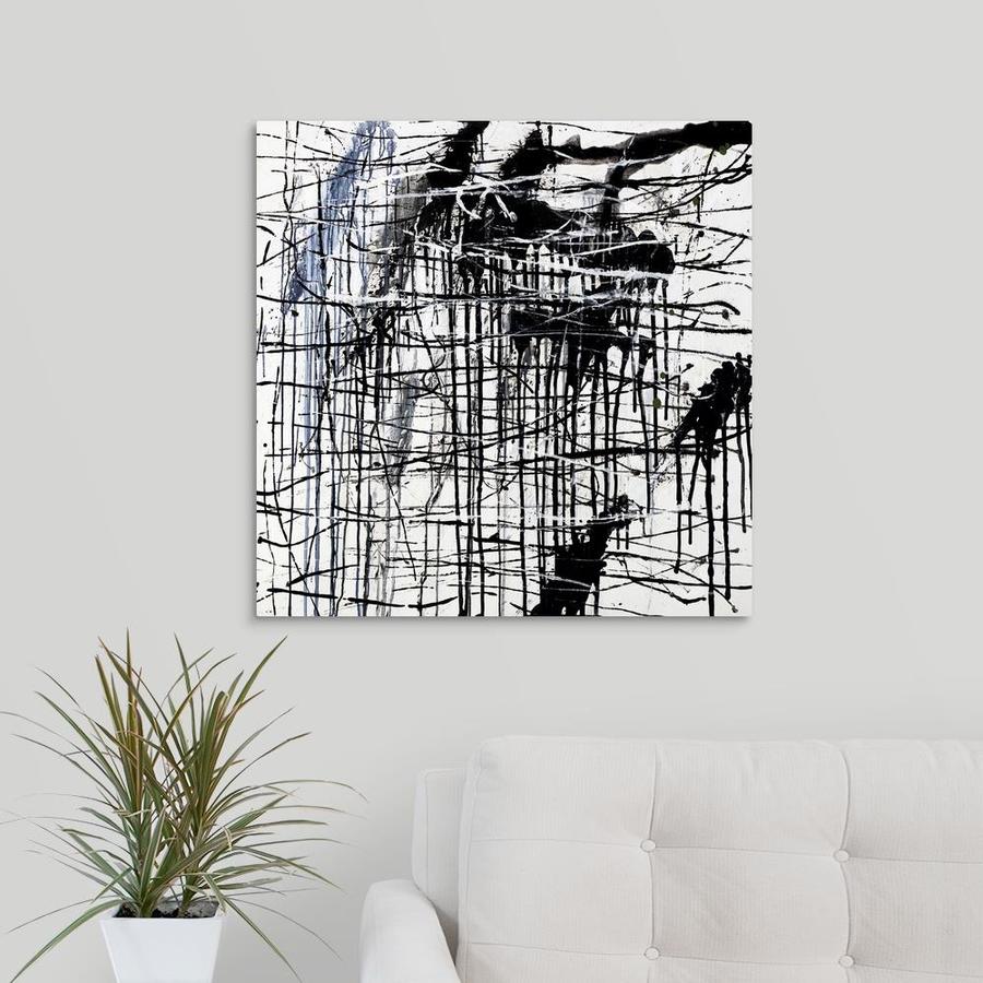 Greatbigcanvas Greatbigcanvas Frameless 24-in H X 24-in W Abstract 