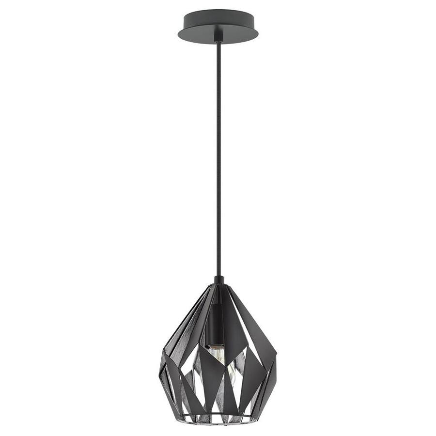 black modern ceiling light