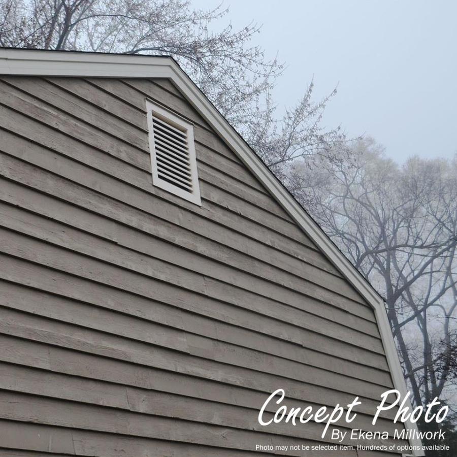 26W x 26H Unfinished Western Red Cedar Ekena Millwork GVWOC26X2601SFUWR Gable Vents 31W x 31H Frame Size