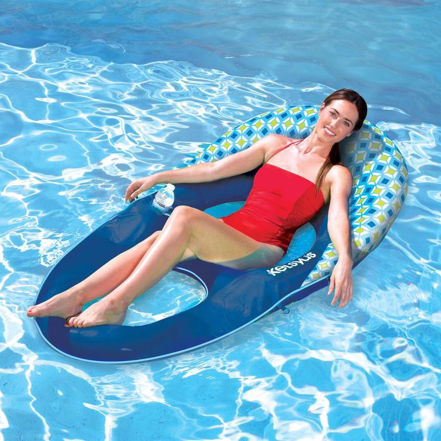 inflatable pool with chairs